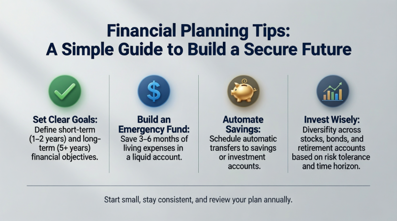 Financial Planning Tips: A Simple Guide to Build a Secure Future